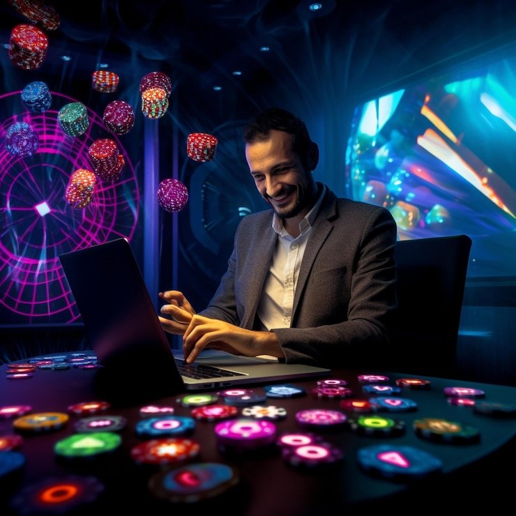 Live Lightning Baccarat dealer at ciutoto slot studio